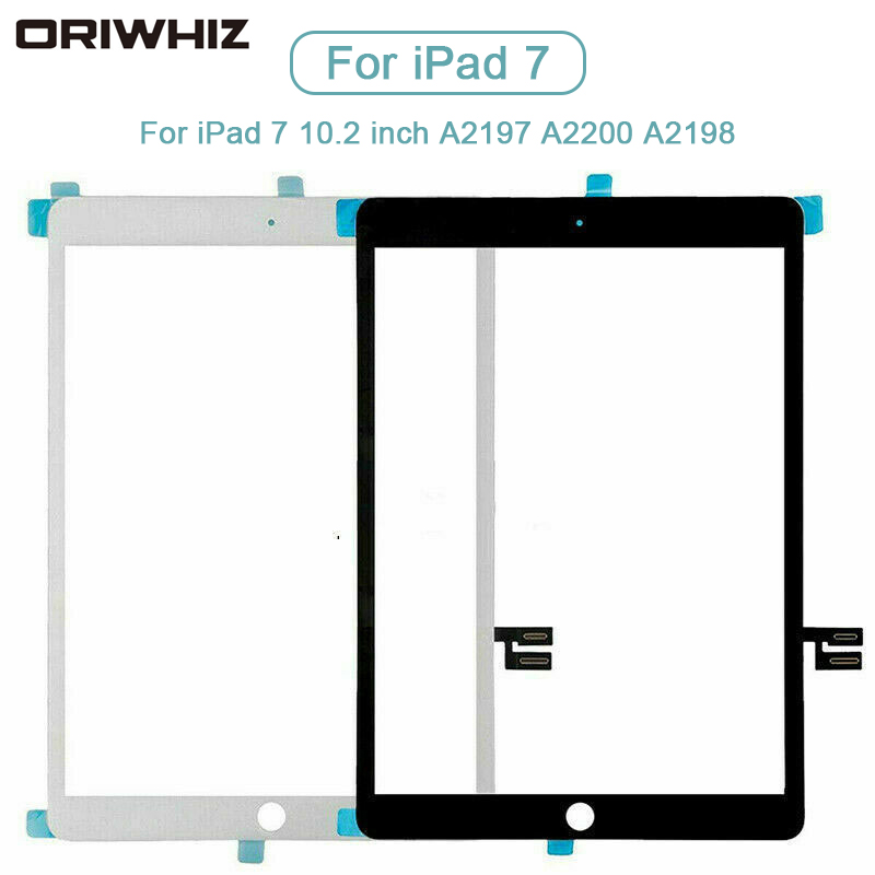 

For iPad 7 10.2 inch A2197 A2200 A2198 Touch Screen Digitizer Glass Panel with Adhesive Tape