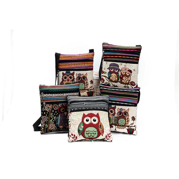 

Bags Owl Shoulder Messenger Bags For Zipper Women Female Mini Flap Owl Girls Handbags Cartoon Printed Double Vwmcg, Red;black