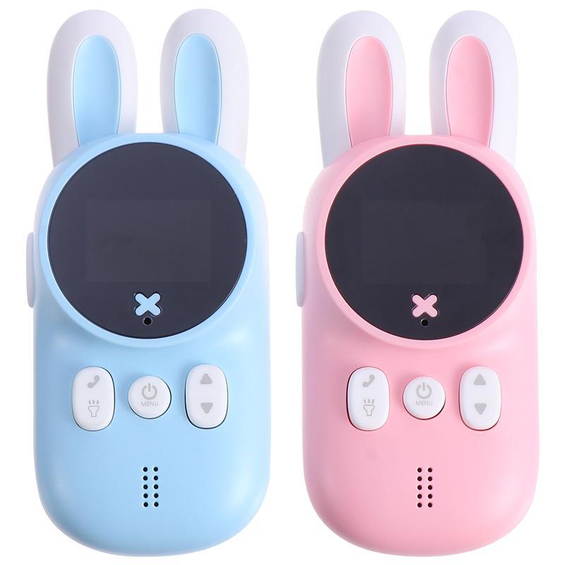 

2pcs Mini Wireless Walkie Talkie Kid Two-way Radio Kids Toys Portable Play Game