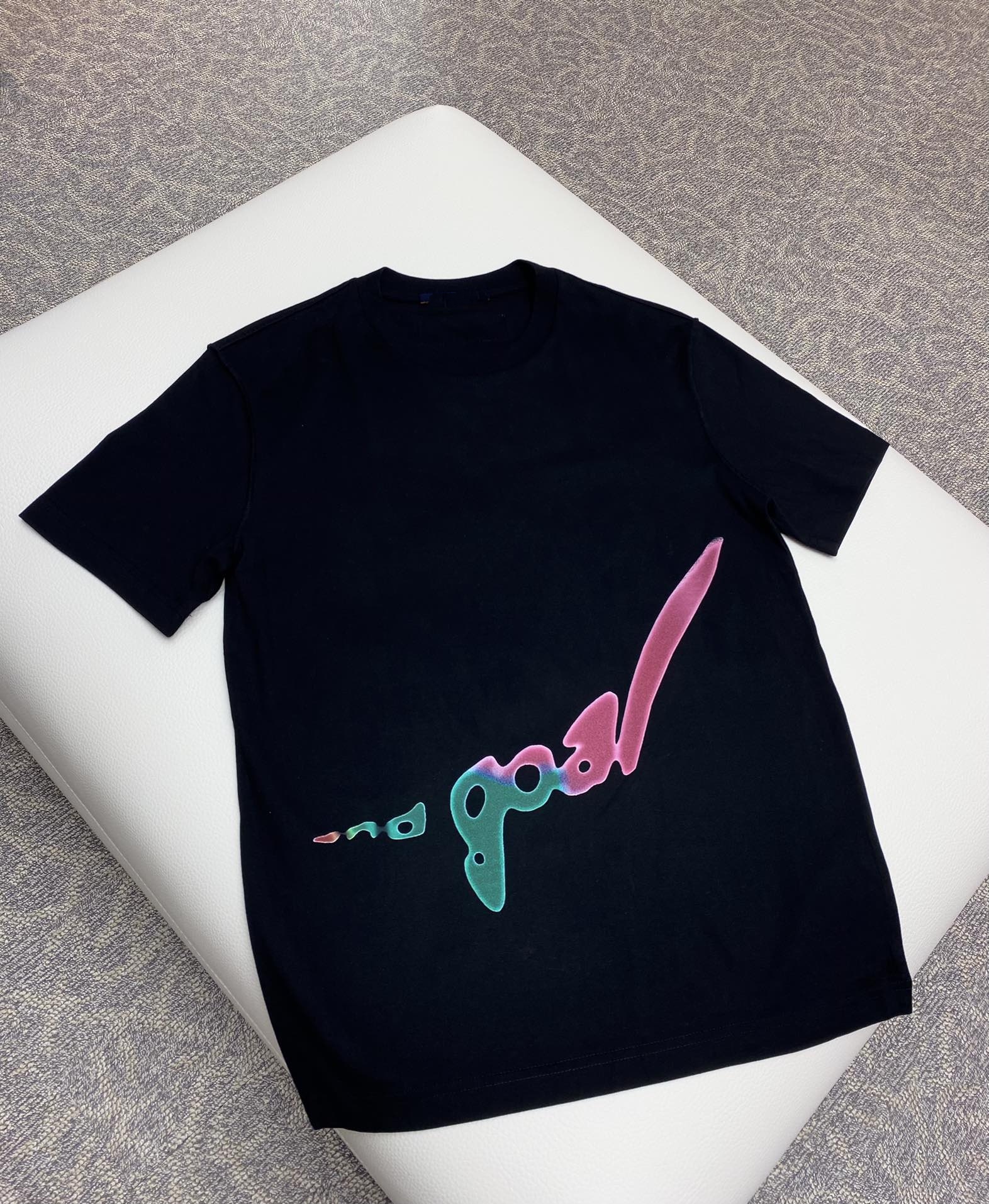 

2022 spring new fasion mens beautiful color tshirts ~ US SIZE tshirt ~ high quality mens new designer short sleeve t shirts, Multi