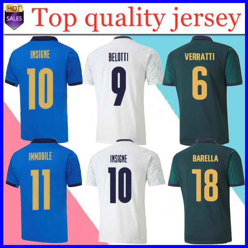 

Italy 20 21 soccer Jersey home away JORGINHO EL SHAARAWY BONUCCI INSIGNE BERNARDESCHI Adult men FOOTBALL SHIRT, Black;yellow