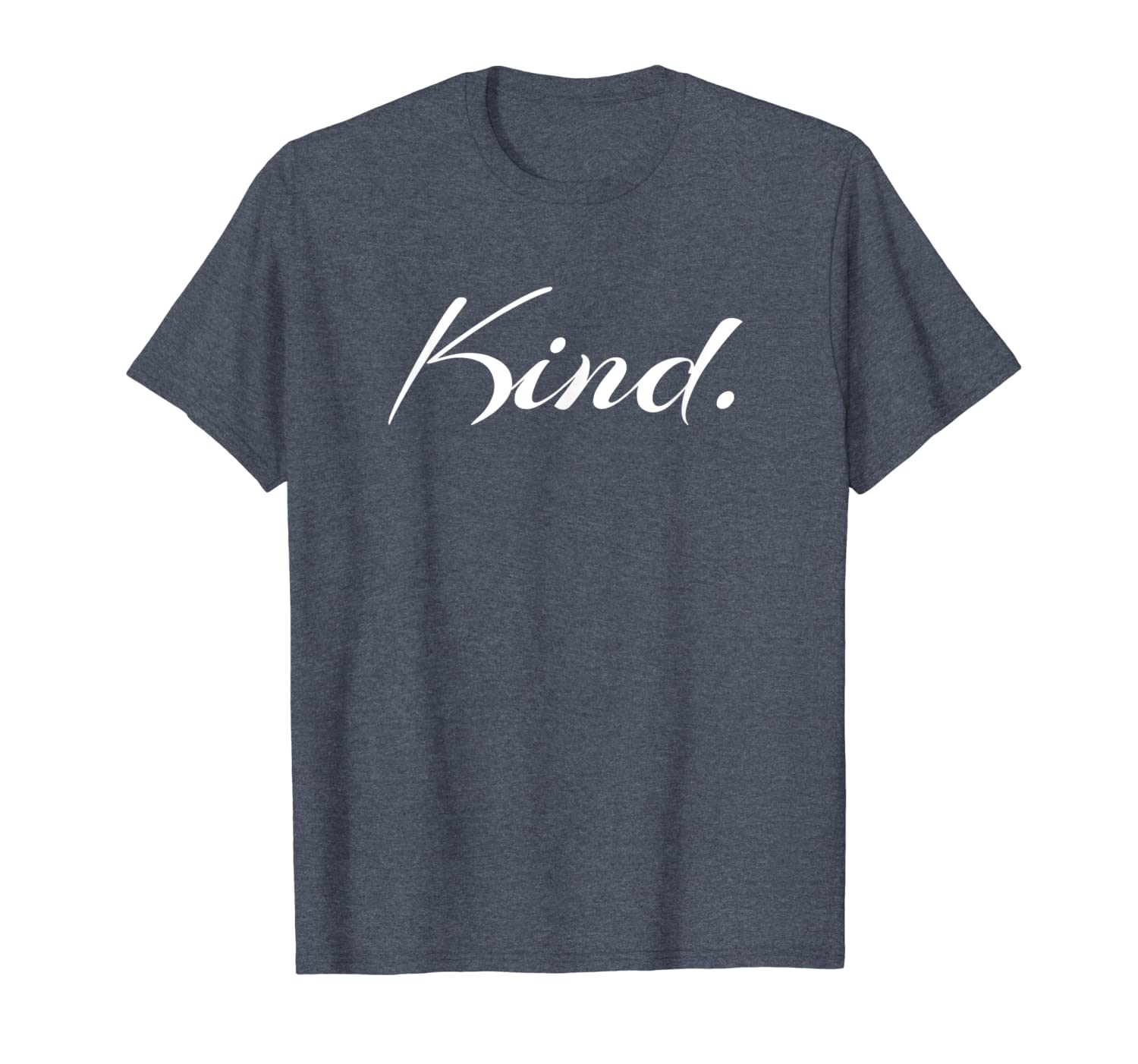 

kind tshirt anti-bullying think of others promote kindness, White;black