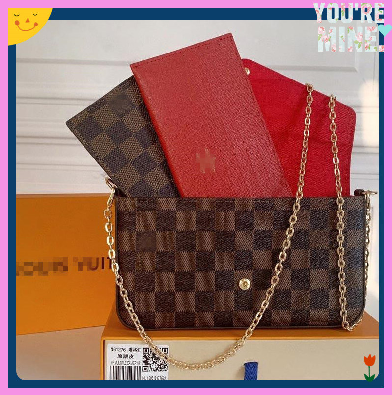 

LVLOUISVITTON VUTTON Bag 2021 Women Messenger Travel Bag Classic Style Fashion Bags Shoulder Lady Totes Handbags Speedy, Red;black