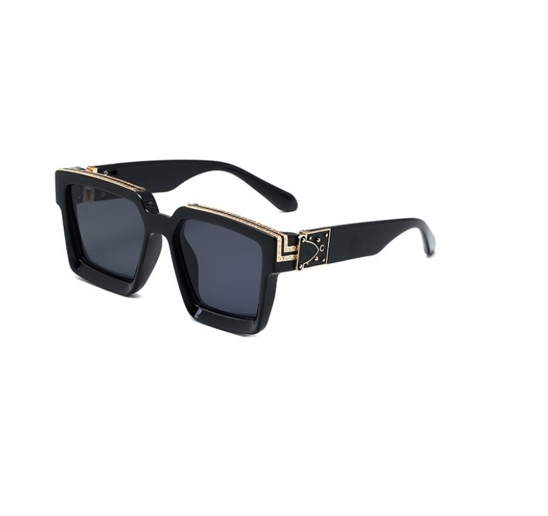 

Fashion High Quality Womans Sunglasses Mens Sun glasses UV Protection Designer eyeglass Gradient Metal hinge glass, White;black