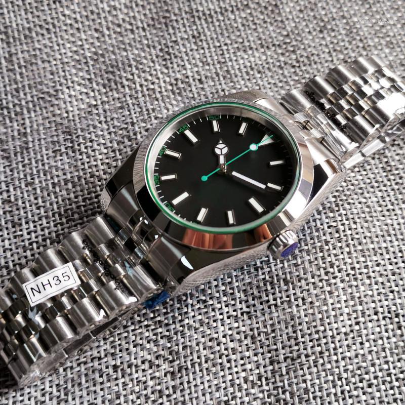 

Wristwatches 36MM/39mm Sterile Dial Sapphire Glass Polished Bezel Jubilee Date 21 Jewels MIYOTA 8215 Automatic Men's Wristwatch