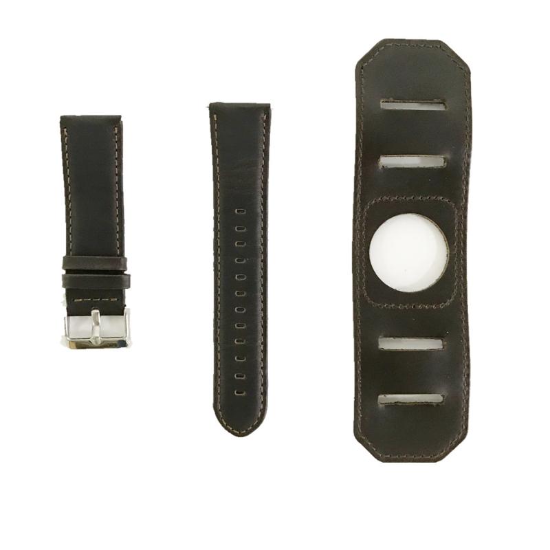 

Watch Bands 22mm Genuine Leather Crazy Horse Band Cuff Strap Quick Release Bracelet +Tool For Samsung Gear S3 Frontier / Classic