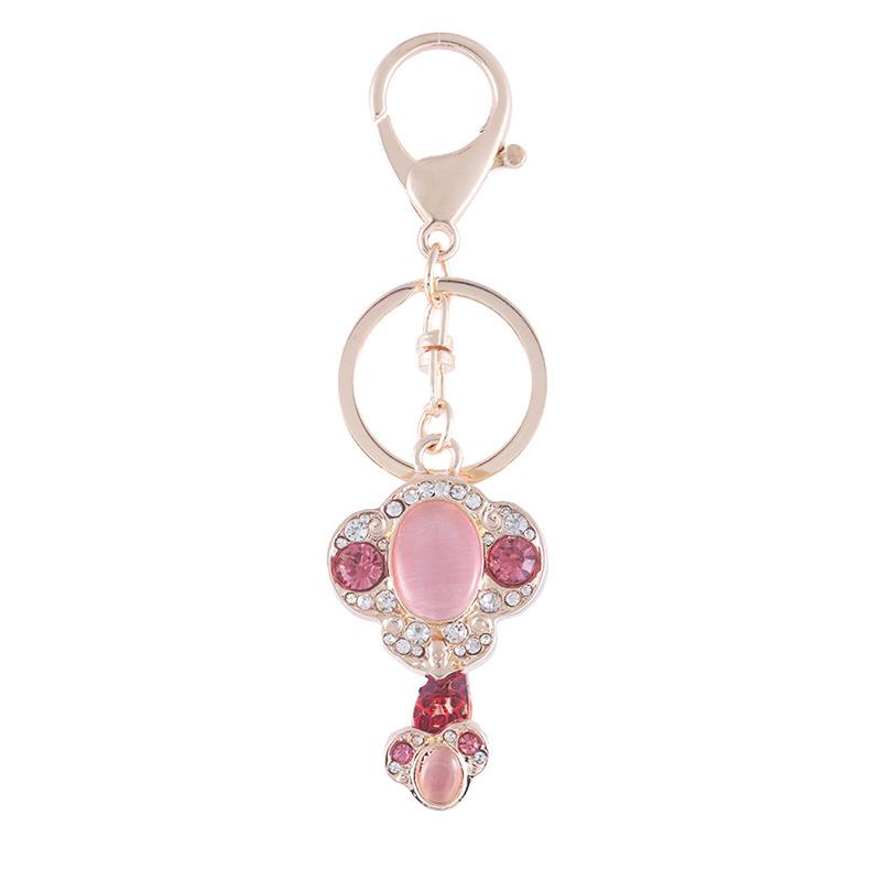 

Keychains Zinc Alloy Ruyi Keychain Car Pendant Lucky Small Gift Wholesale