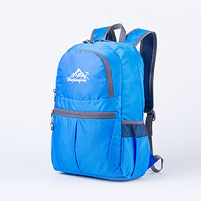 

Fashion Foldable Backpack Outdoor Climbing Bag Travel For Man And Woman (Rosy) Bags