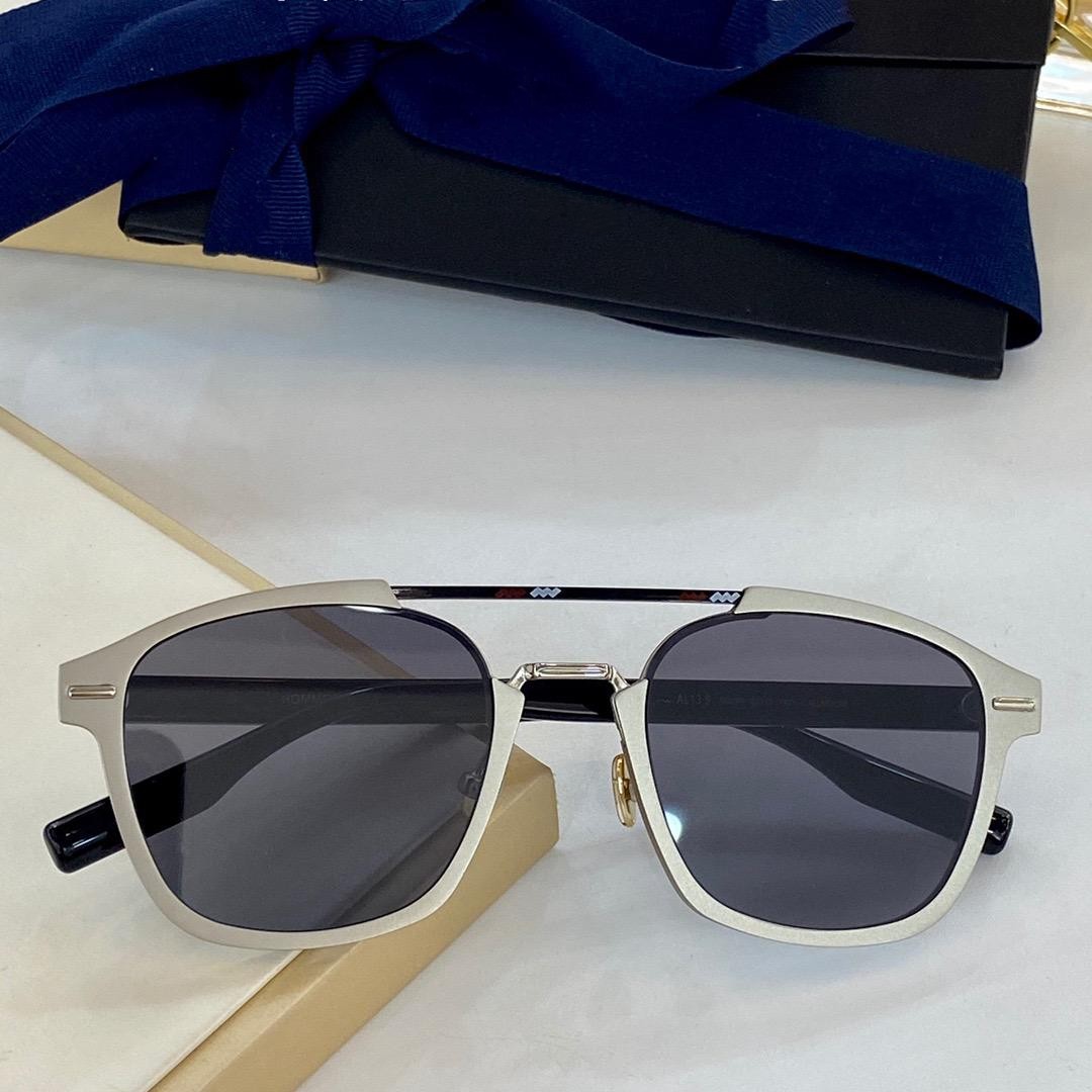 

top quality AL13.5 mens Sunglasses for women men sun glasses fashion style protects eyes UV400 lens with case