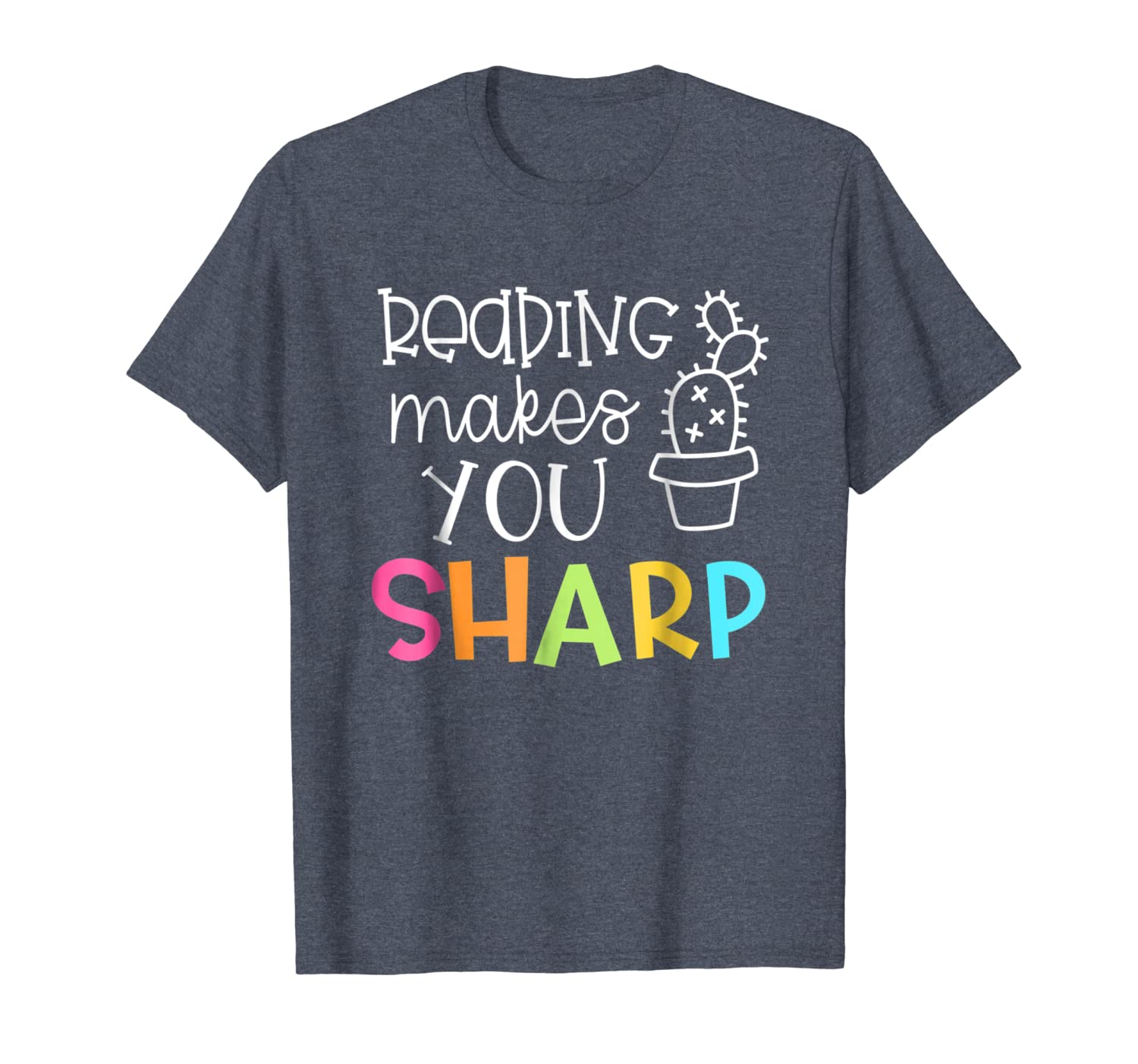 

cactus ela teacher shirt - cute reading teacher shirt, White;black