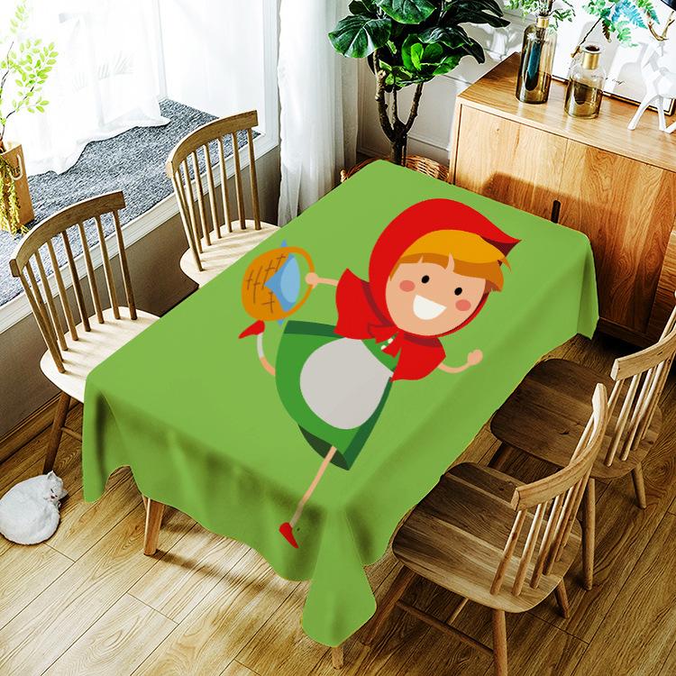 

Printed Cute Girl 13 Washable Decorative Household Waterproof Tablecloth Table Cloth