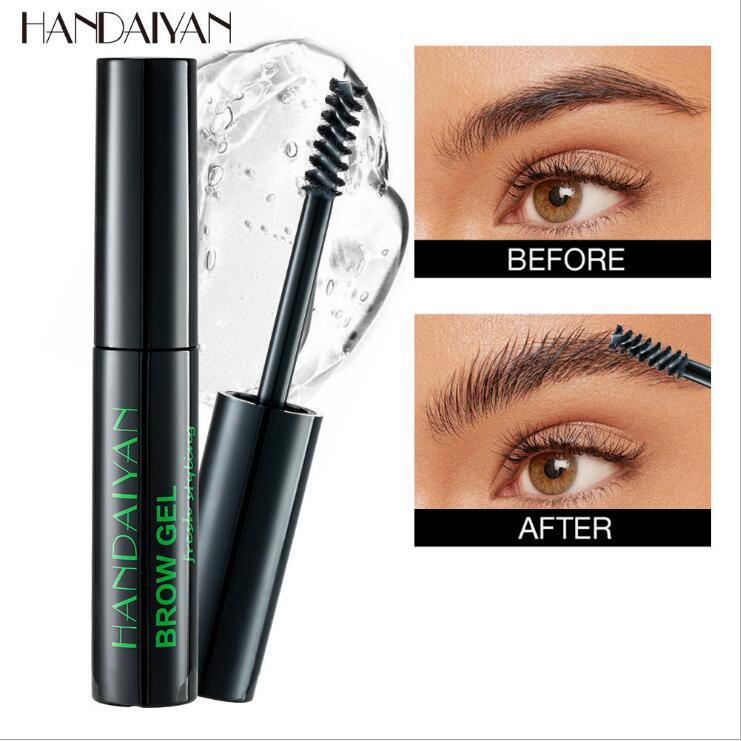 

HANDAIYAN Eyebrow Raincoat Setting Gel Styling Cream 3D Feathery Brows Transparent Quick-drying Waterproof Makeup 6 g, Customize