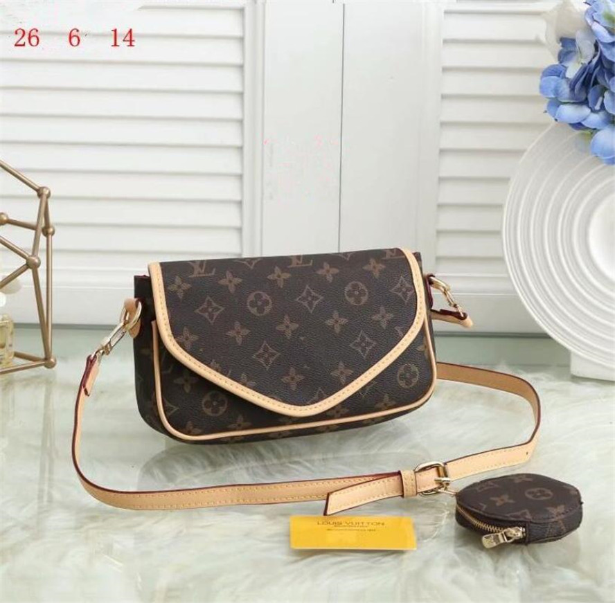 

2021 shoulder bag crossbody bags crossy body Genuine Real Leather handbag totes felicie strap with box chain wallets Low price