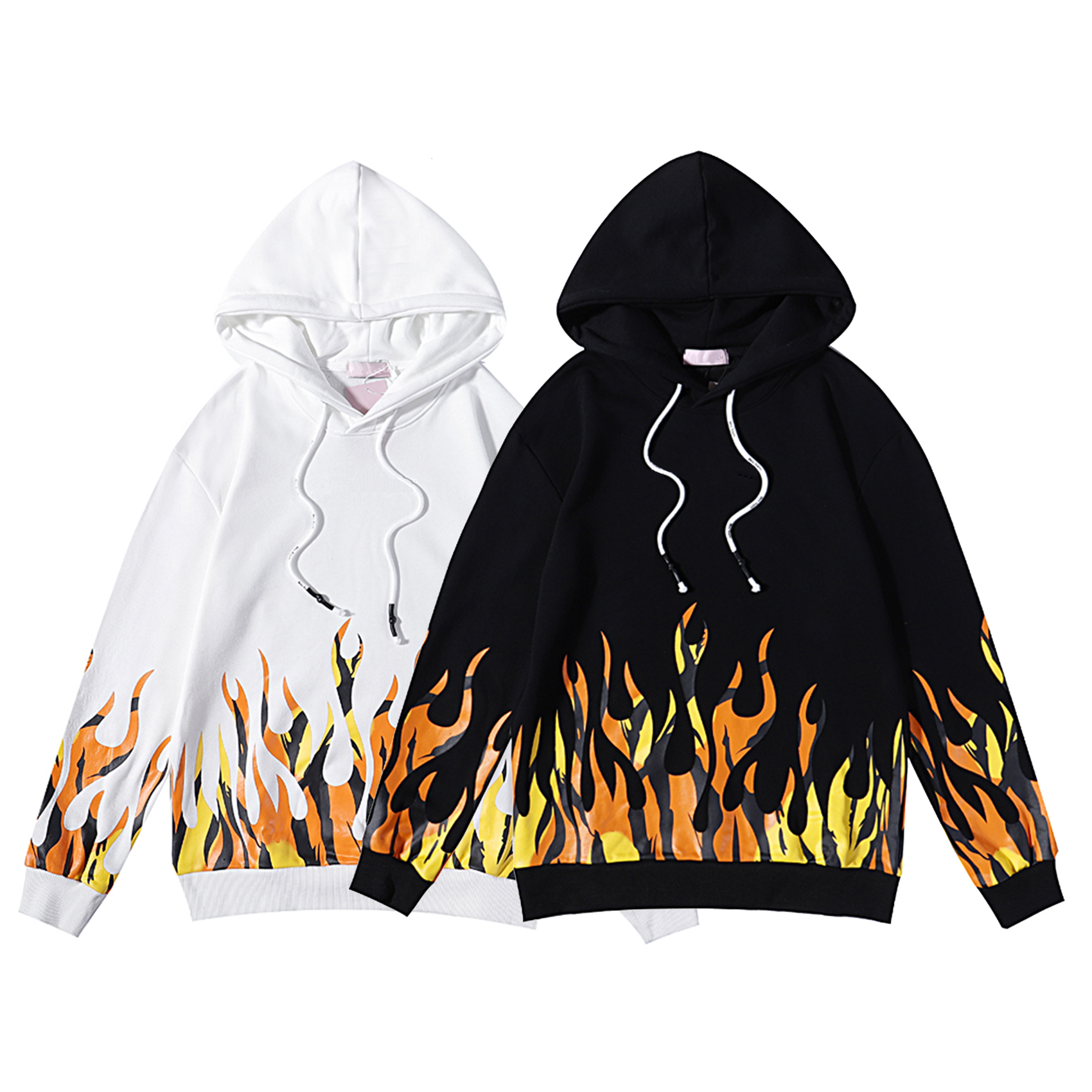 

Mens hoodies Andd1y top with Hooded Colors Available Long Sleeves Sweater Round Neck Fashion Casual Men Flame Hoodis Asian Size M To 3XL, Blue