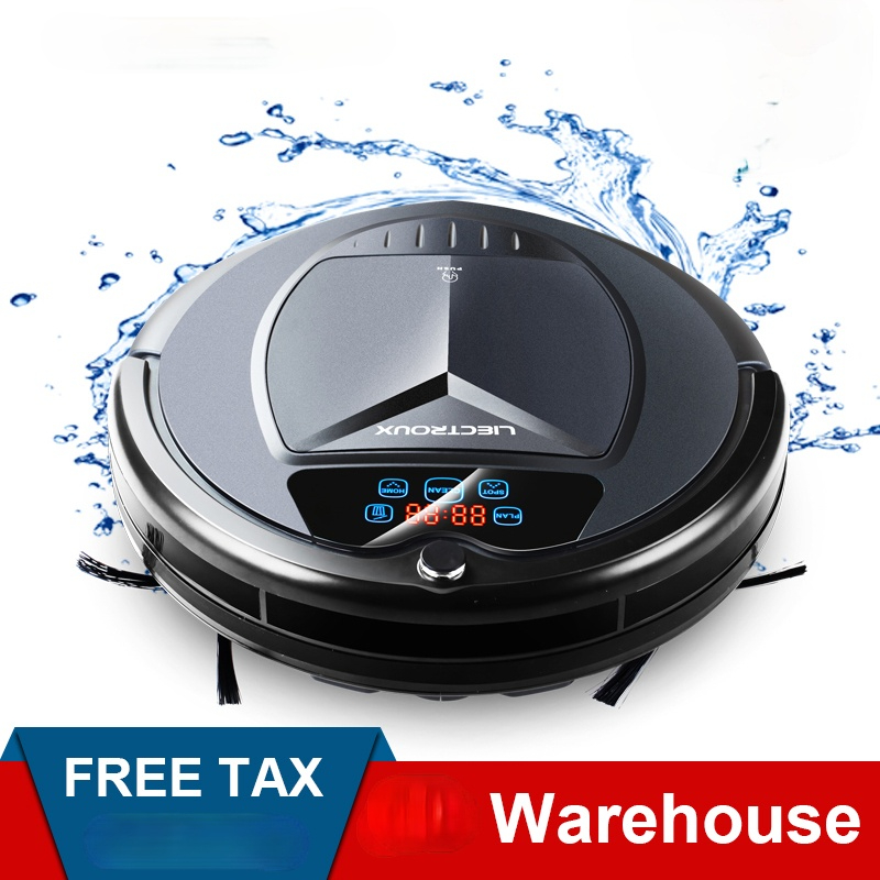 

Ship from Russia) LIECTROUX B3000PLUS Robot Vacuum Cleaner ,Water Tank,Virtual Blocker,Self-Charge,TouchScreen,withTone,wet+dry