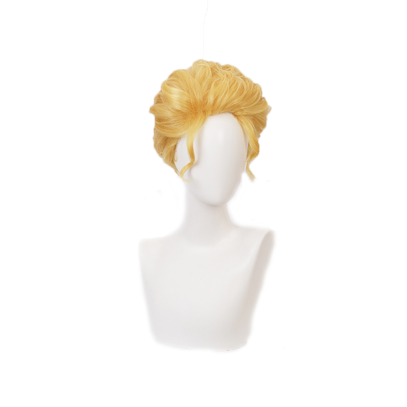 

JoJo's Bizarre Adventure Giorno Giovanna Cosplay Wig Golden Styled Heat-resistant fiber Hair Wigs Halloween Role Play GIOGIO, Kira yoshikage
