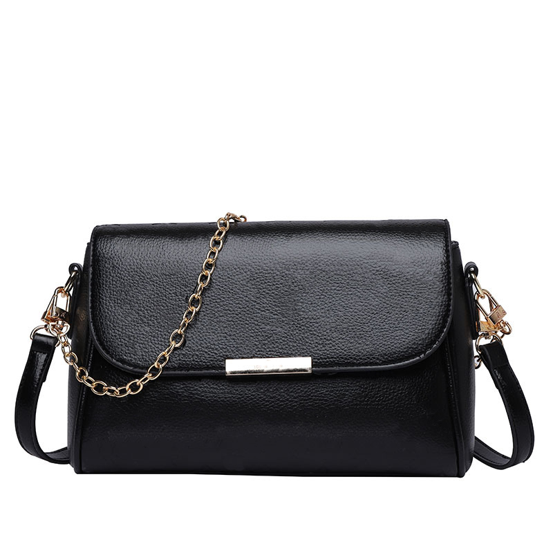 

L415 Brand Designer Crossbody Bag for Women Top Quality Handbag Purse With Chain Ladies Fashion Flap Cross body Bags, Black