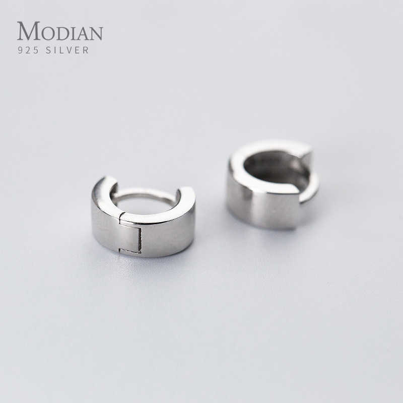 

Ear Hoops 925 Sterling Silver Luxury Black Mature Hoop Earrings for Women Wedding Engagement Jewelry Gifts Accessories 210707