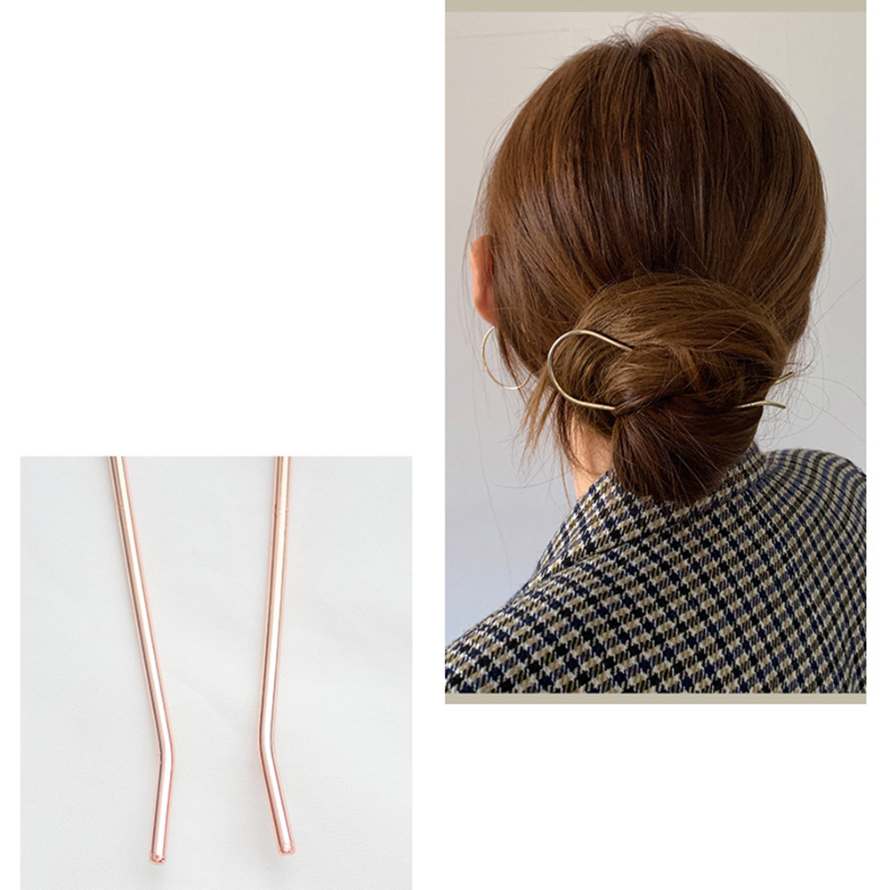 

Women U-shaped Pin Metal Barrette Clip Hairpins Simulated Bridal Tiara Hair Accessories Wedding Hairstyle Design Tools