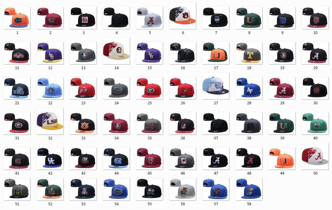 

Snapback Hats College Team Caps Mix Match Order Football Baseball Hat Top Quality Sports Snapbacks Cap, Leave me hat id