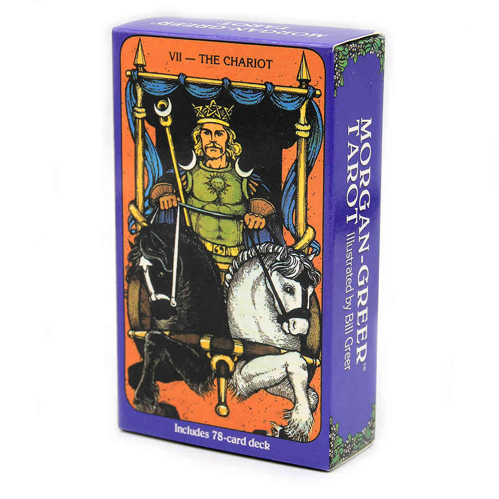 Morgan Greer Tarot Deck English Cards Bill F Based on Rider-Waite 78-Card Game Toy Divination sale35TS-image-735786565