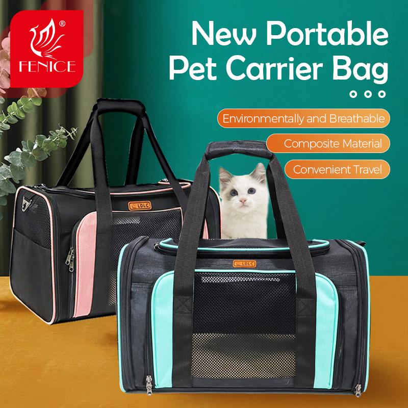 

Dog Carrier Bags Portable Pet Cat Backpack Breathable Large Capacity Carrying Bag Outdoor Travel Car Seat Covers