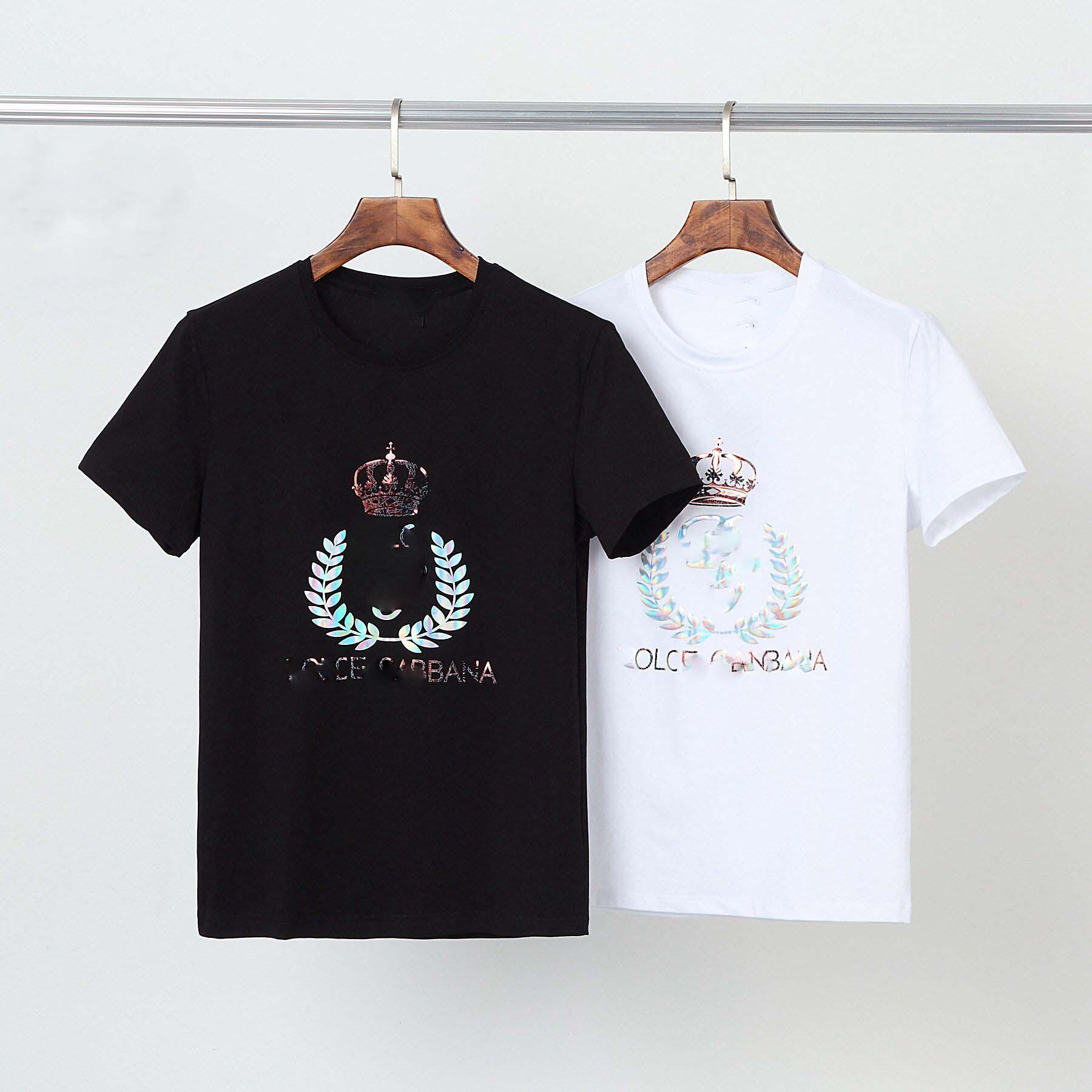 

2021 Cotton Mens T Shirts Plus Size Soft Women T-Shirts Man Women Fashion Funny Summer Cool T Shirts Top Short Sleeve Shirts m-3xl, White;black