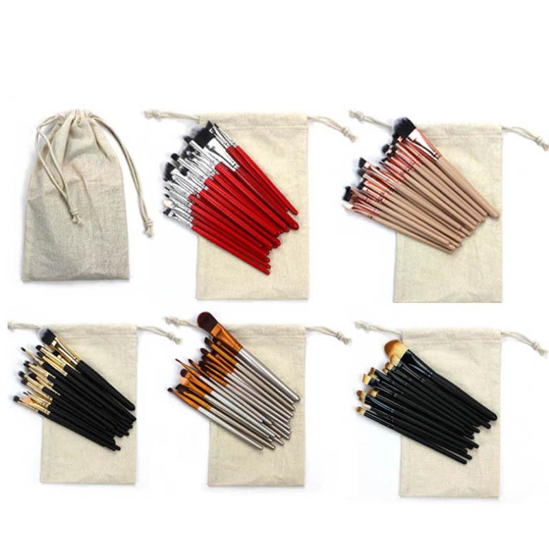 

Makeup Brushes 20Pcs Set Professional Wood Handle Soft Synthetic Hair Foundation Eyeshadow Concealer Make Up Cosmetics