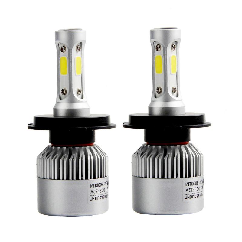 

Car Headlights Xenplus H4 LED Headlight Bulbs H7 H11 H9 H1 H3 9005 9006 S2 COB Chips 72W 7600LM Hi/Lo Beam All In One Automobile Lamp 6000K