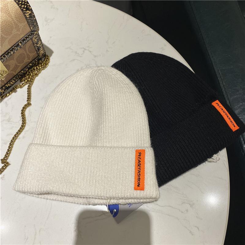 

Beanies Korean Version Of Ins Men's And Women's Knitted Hats, Fur, Warm Outdoor Beanies, Casual Hats In Winter
