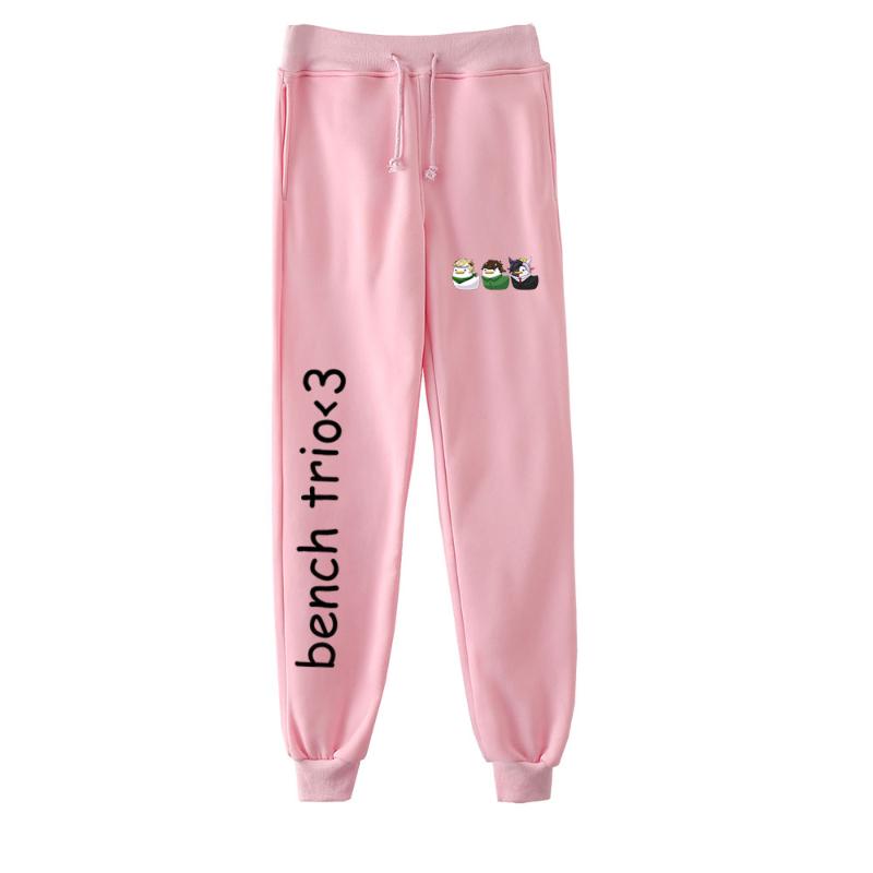 

Men's Pants Bench Trio Merch Cool Jogger Jogging 2022 Fashion Sports Mid Full Length Casual Trousers Pencil, Black
