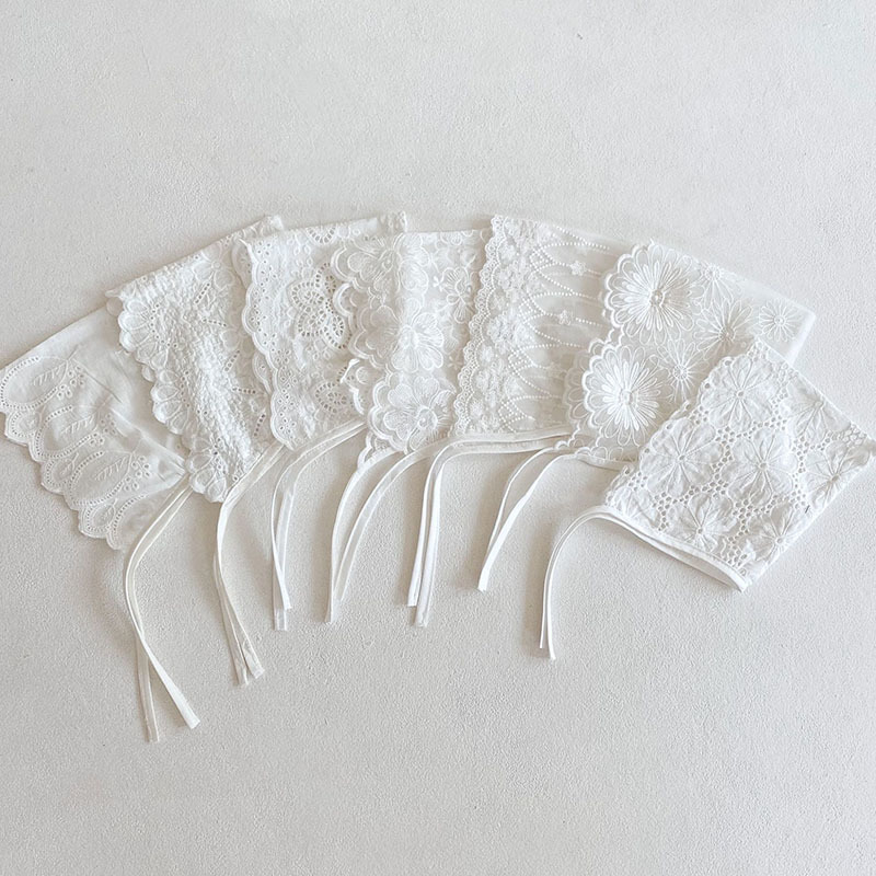 

0-3Yrs Spring Summer Baby Girl Lace Hat Kids born Clothes 210521, 8027 white 6