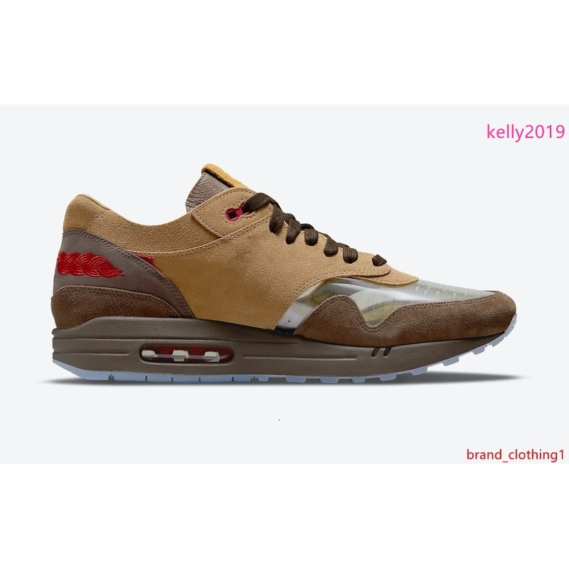 

Released 1 Clot Kiss of Death CHA K.O.D. Shoes MEDIUM BROWN TRANSPARENT Net Deep Red Orange Blaze Men Women Outdoor Sports
