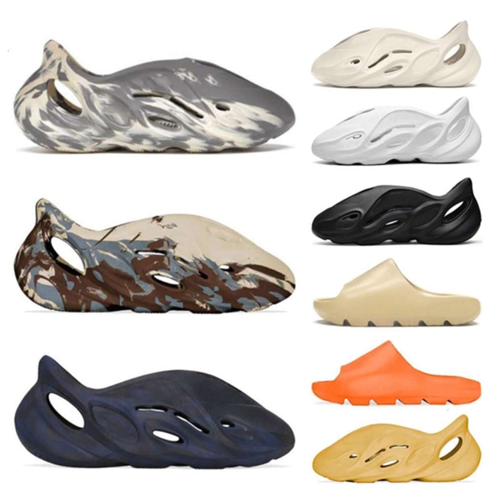 

Kanye slide shoes Foam Runner Mens Sandals MX Cream Clay Bone Ararat White Black Moon Grey Mineral Blue Desert Sand Enflame Orange Womens hsltrade88