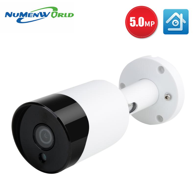 

Cameras NuMenWorld PoE IP Camera 5MP Audio Security Outdoor Surveillance CCTV Nightvision Video H.265+