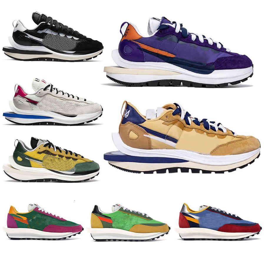 

2021 Release LDWaffle LDV VaporWaffle Shoes Sesame/Blue Void-White Trainers Men Women Nakeskin\rSacai\rboots Sports Sneakers With Original, Black