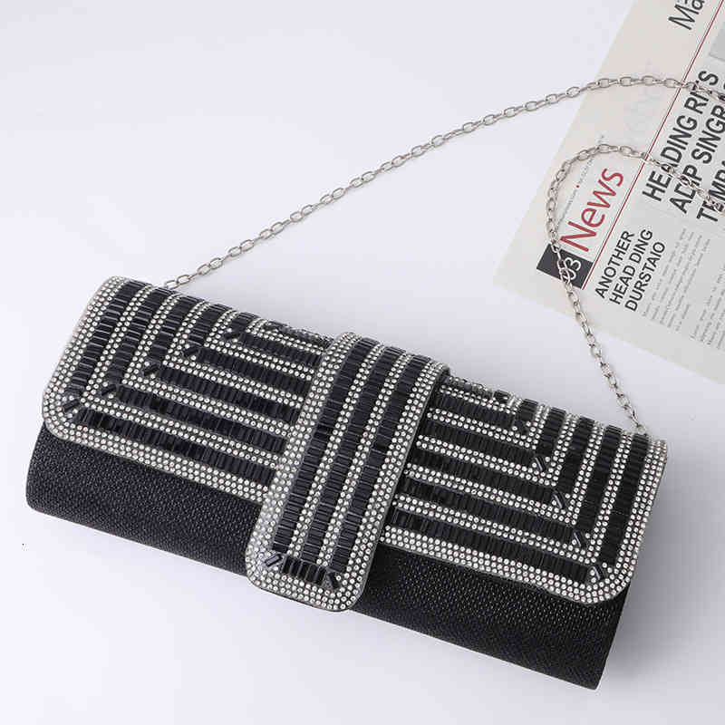 

Evening Bags Bolsa clutch feminina, bolsa de mão elegante com pérolas, para noite, baile, transversal DP6B, Box