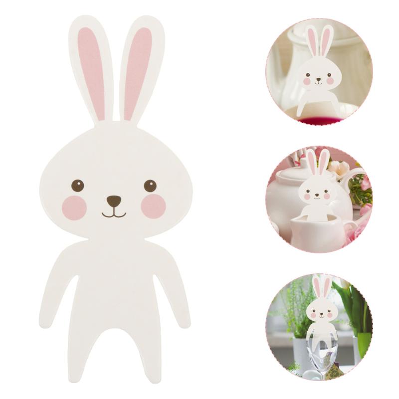 

16Pcs Easter Paper Cards Cake Dessert Glasses Cup Ornament Greeting