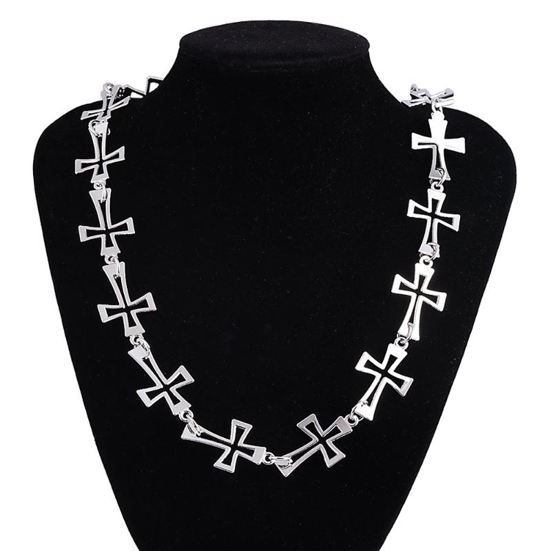 

Pendant Necklaces Motorcyle Trendy Necklace Jean Wallet Chains Ins Girl Fashion Accessories Belt Chain Rock Punk HipHop Pant Jewely, Silver