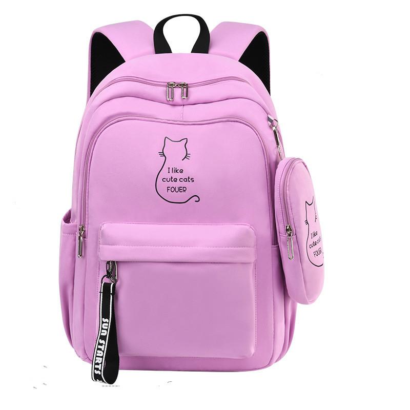 

Waterproof School Backpacks Cat Cartoon Children Bags For Girls Kids Princess Backpack Schoolbag Book Bag Mochilas