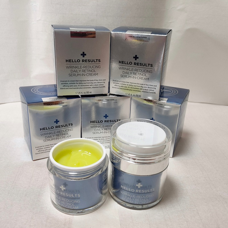 

HELLO RESULTS Cosmetics cream retinol, Yellow