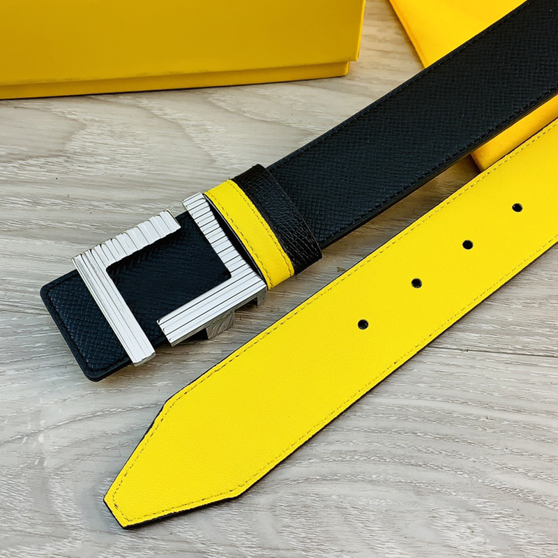 

Mens Designer Belt Fashion Reversible Belts For Men Luxurys Plating Buckle Letter Genuine Leather Women Waistband 4.0cm Ceinture Suvoe, With box