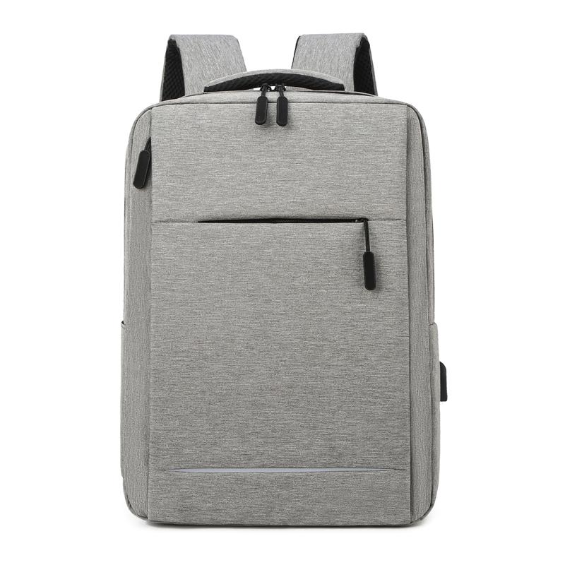 

Backpack Laptop Usb School Bag Rucksack Anti Theft Men Backbag Travel Daypacks Male Leisure Mochila Reflective Strip, Black