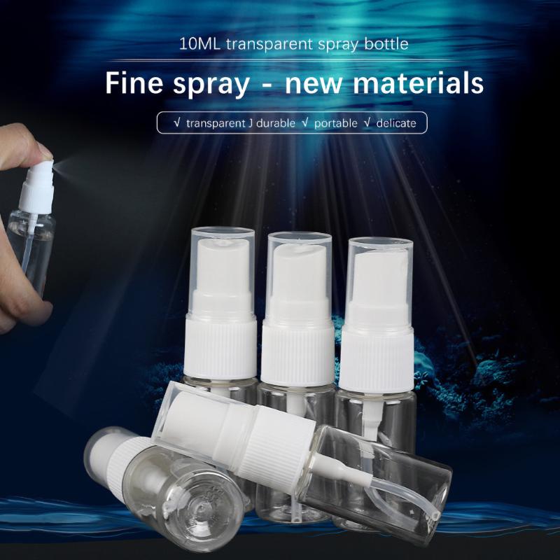 

10ml Empty Bottle Portable Spray Travel Split Container Bottles Liquid Soap Dispenser