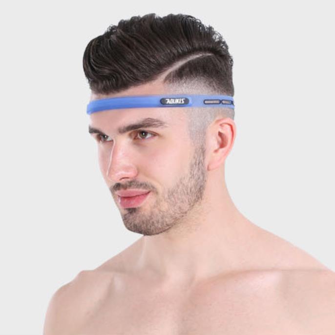 

Adults Headband Unisex Multipurpose Sports Sweat Band Headwear Blue White Black Yellow Purple Sweatband, Yellow;black