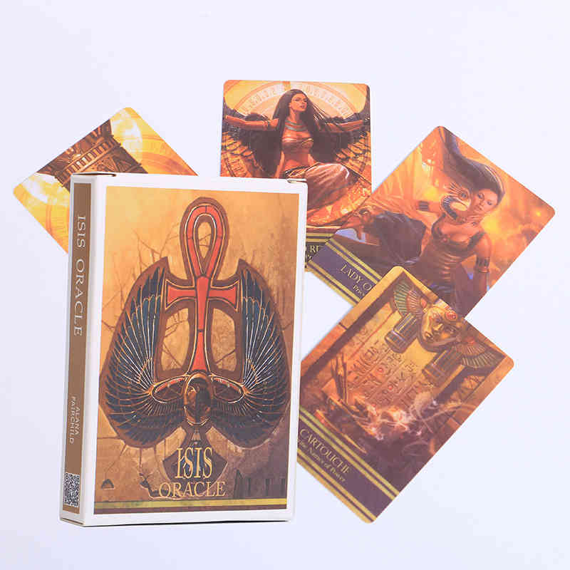 

New tarot cards isistaro oracles card board game English card Cards Black Friday deals