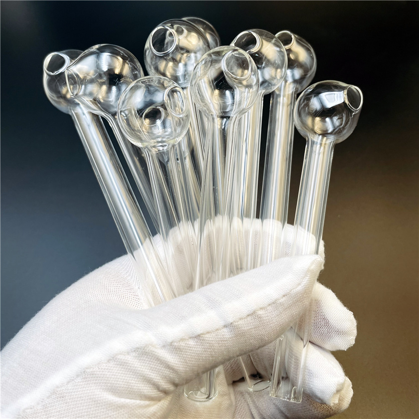 

Manufacture hookah accessories gourd tobacco smoke GLASS pipe polychromatic Pyrex oil burner tube straight SW42
