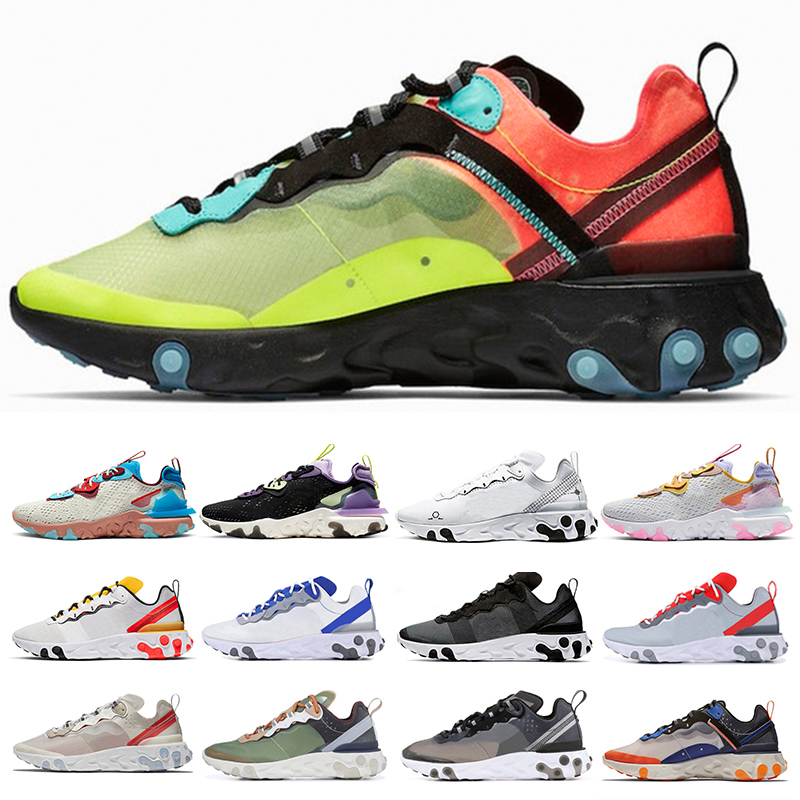 

2021 Wholesale Atmos 87 Anniversary running shoes 1 Piet Parra Premium lunar DELUXE WATERMELON designer sneaker top quality 36-45, Color 3