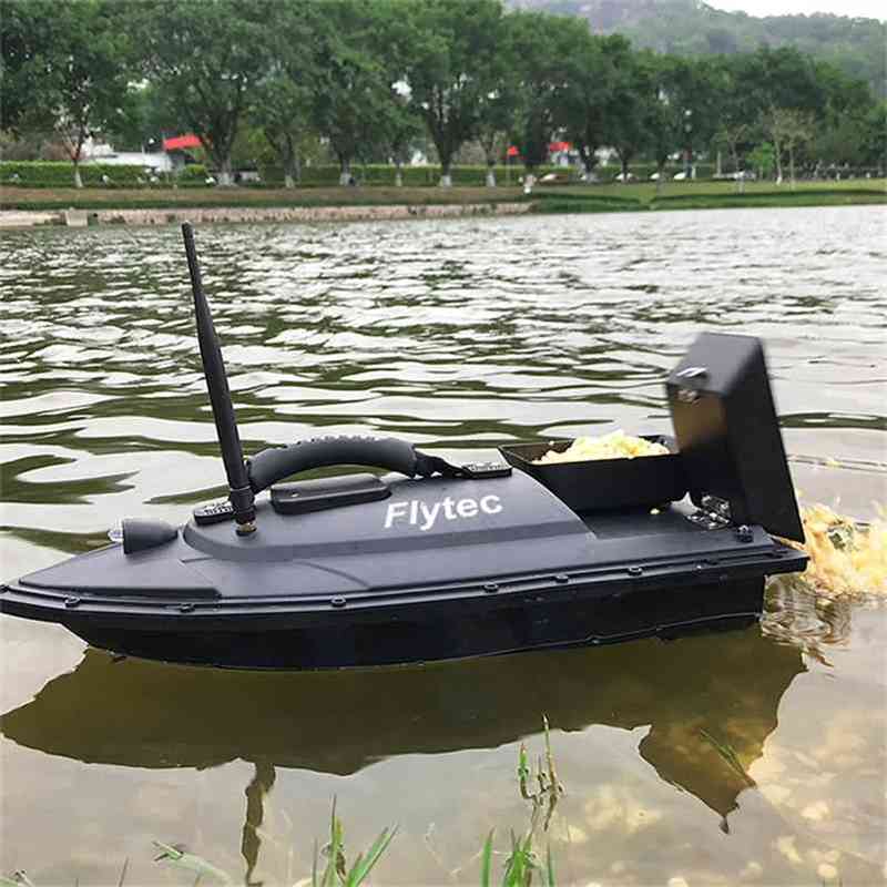 

Flytec 2011-5 Fish Finder 1.5kg Loading 500m Remote Control Fishing Bait Boat RC Boat For Fishing Lovers And Fisherfolks 210323