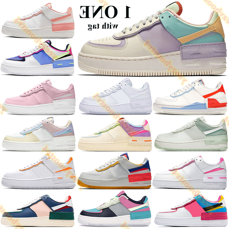 

Shoes One Basketball 1 shadow Men Women pale ivory summit white team orange Coral Pink sport Sneakers tag EUR 36-45, Bubble wrap packaging